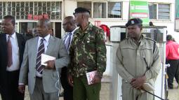 Thika Security Team during the meeting with the petrol station heads.