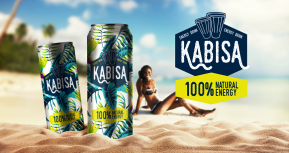 The new brand cover for Kabisa energy drink.